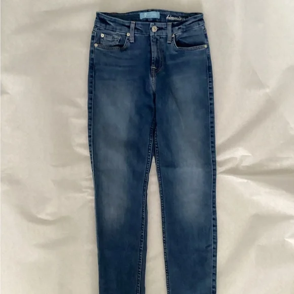 7 For All Mankind Kimmie Crop Jeans, Size 27 - Picture 1 of 7